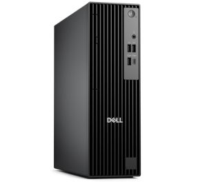 Настолен компютър Dell Pro Slim QCS1255, AMD Ryzen 5 8600G (16 TOPS NPU, 6 cores, up to 5.0GHz), 16 GB: 2 x 8 GB, DDR5, up to 4800 MT/s, 512GB SSD, Integrated Graphics, Wi-Fi 6, Bulgarian Keyboard&Mouse, 180W, Ubuntu, 3Y PS