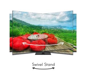 Телевизор Thomson Smart UHD TV 43"; Google TV; 3840 x 2160 (4K UHD), 4000:1, DLED, 60 Hz, DVB-T/T2/C/S/S2, HDR10, Wi-Fi, Bluetooth, LAN, HDMI 2 (2.0) + 2 (2.1), USB 2 (2.0) + 1 (3.0),Central Swivel Stand, Black