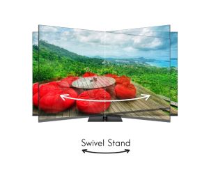 Телевизор Thomson Smart QLED Pro TV 55"; Google TV; 3840 x 2160 (4K UHD), DLED, 144 Hz, DVB-T/T2/C/S/S2, HDR10, Wi-Fi, Bluetooth, LAN, HDMI 4 (2.1), USB 2 (2.0) + 1 (3.0), Central Swivel Stand, Black