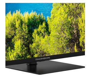 Телевизор Thomson Smart UHD TV 65"; Google TV; 3840 x 2160 (4K UHD), 4000:1, DLED, 60 Hz, DVB-T/T2/C/S/S2, HDR10, Wi-Fi, Bluetooth, LAN, HDMI 2 (2.0) + 2 (2.1), USB 2 (2.0) + 1 (3.0),Central Swivel Stand, Black