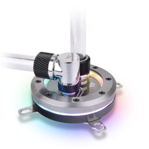 Аксесоар за свързване Thermaltake Pacific SF 90 Degree Adapter Silver Black