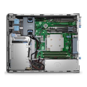 Сървър Dell PowerEdge T160, 3x 3.5" SATA Chassis and 2x2.5", Xeon 6315P (4C/4T, 2.8Ghz), 480GB SATA Cable, 16GB UDIMM 5600, 300W Cable PSU, Broadcom 5720 Dual Port 1Gb, No PERC Controller, iDRAC 9 Ent, Basic NBD 3Y