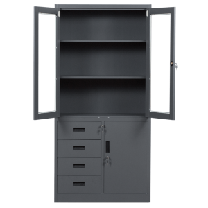 Метален шкаф Carmen CR-1278 E L SAND - графит