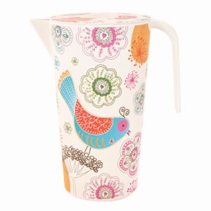 Еко кана от бамбук с капак Бохо 1.5 l