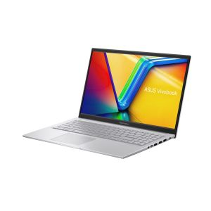 Лаптоп Asus Vivobook X1504VA-BQ2557,Intel i7-1355U 1.7 GHz (12MB Cache, up to 5.0 GHz),15.6"FHD (1920x1080) ,16GB DDR4 (8 on bd) 1TB SSDG4,Intel Iris X Graphics, No OS,Cool Silver