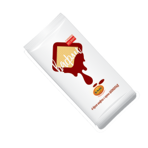 Вафли с какаов крем с фъстъци, без захар, Dr. Keskin, 120гр