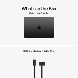 Лаптоп Apple 14-inch MacBook Pro: Apple M5 chip with 10-core CPU and 10-core GPU, 16GB, 512GB SSD - Space Black