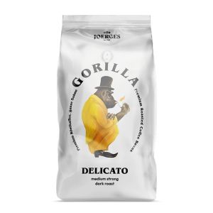 Кафе Gorilla Espresso Delicato, на зърна, 1 kg