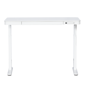 Ергономично регулируемо бюро Carmen CR-118 E - 140 см - бяло