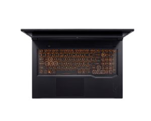 Лаптоп Acer Nitro V17 AI, ANV17-41-R6Q5, AMD Ryzen R7 260 (up to 5.1GHz, 16MB), 17.3"QHD (2560x1440) IPS 165Hz, 1*16GB DDR5 (1 slot free), 1TB SSD +1*M.2 free, NVIDIA RTX 5060 8GB GDDR7, MicroSD, HD Cam, Wi-Fi 6E, BT 5.3, Backlit kbd, No OS, Black