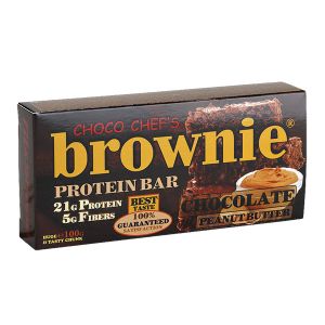 Протеинов бар, Фъстъчен крем и шоколад, “Брауни”, 100гр