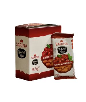 10 бр. Натурален десерт "Сарина" - БАДЕМ и БОРОВИНКА 10бр. x 25 гр.