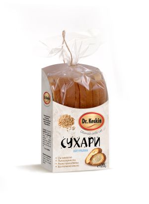 Сухари "Dr. Keskin", натурални, 120 гр.