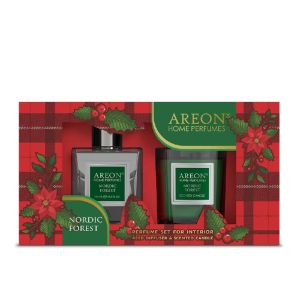Подаръчен комплект Ареон Парфюм 150 ml + свещ 120 g Скандинавска Гора