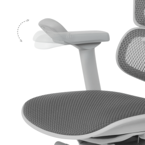 Ергономичен стол ERGOHUMAN ELITE 2 - сива рамка - сив