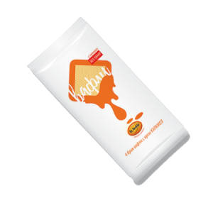 Вафли със солен карамел, без захар, Dr. Keskin, 120гр