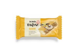 Вафли с крем ванилия, без захар, Dr. Keskin, 120гр