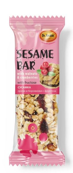 12 бр. Сусамка с орехи и боровинки Хармония, Dr. Keskin, 12бр x 35гр