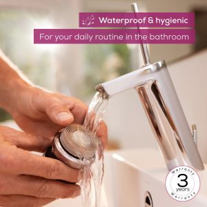 Уред за лице Beurer FC 59 Facial brush; PX7; Rechargeable battery; Incl.3 brush attachments (silicone, sensitive, exfoliating) and 1 x USB-C cable;Bi-directional rotation;2 speeds Waterproof (IPX7)