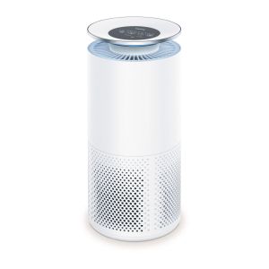 Пречиствател на въздух Beurer LR 400 WIFI / BT Air purifier white- App-controlled  "beurer FreshHome" app; CADR  approx. 266 m3/h; Smart Sensor PM 2.5 2g / m2; three-layered filter system; 4 levels + Turbo; Timer; Colored indoor air quality indicator; 69m