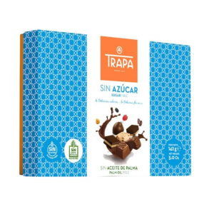 Шоколадови бонбони Trapa, без захар, 142гр
