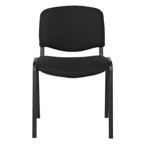 Посетителски стол Carmen 1130 LUX - черен