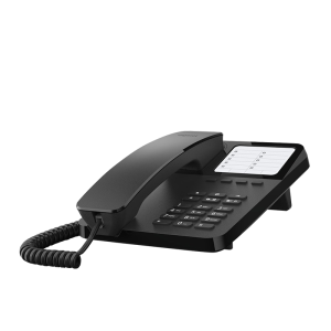 Стационарен телефон Gigaset DESK 400 - черен