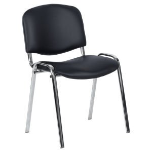 Посетителски стол Carmen 1135-1 LUX - черен N