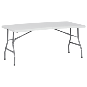 Сгъваемa кетъринг маса Carmen 9941 - бяла