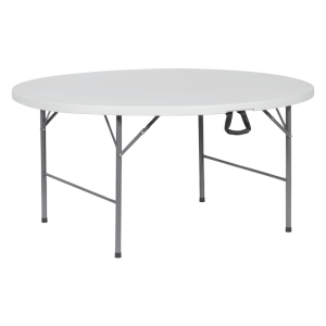 Сгъваемa кетъринг маса Carmen 9946 - бяла