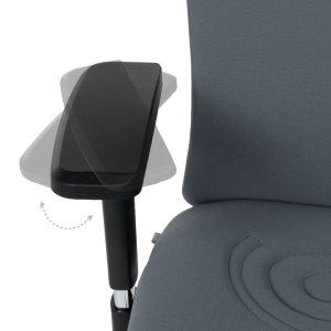 Ергономичен стол COTIA - тъмносив