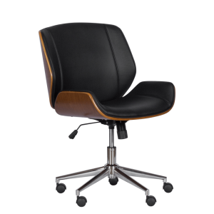 Президентски офис стол Carmen 6405 - орех-черен