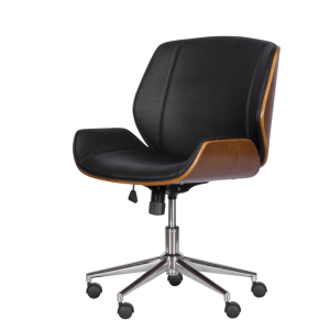 Президентски офис стол Carmen 6405 - орех-черен