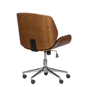 Президентски офис стол Carmen 6405 - орех-черен