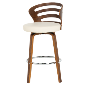 Бар стол Carmen 4041 - орех - крем