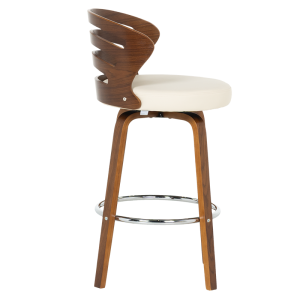 Бар стол Carmen 4041 - орех - крем