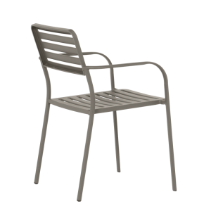 Метален градински стол WASE - капучино