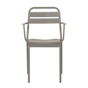 Метален градински стол ZAMFARA - капучино