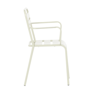 Метален градински стол ZAMFARA - светлосив