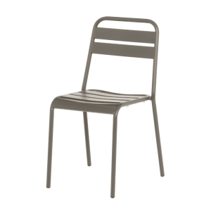 Метален градински стол ABA - капучино