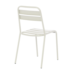 Метален градински стол ABA - светлосив