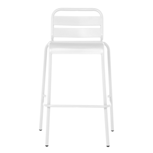 Кетъринг бар стол SHAKI - бял