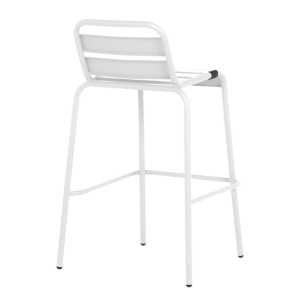 Кетъринг бар стол SHAKI - бял