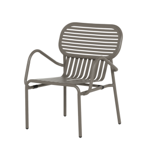 Метален градински стол JALINGO - капучино