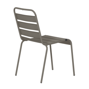 Метален градински стол MURI - капучино