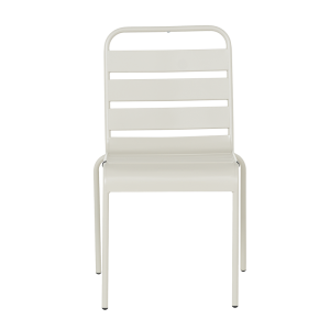 Метален градински стол MURI - светлосив