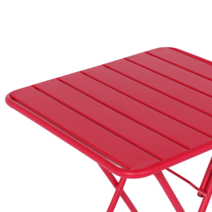 Сгъваема кетъринг маса OKENE - червена