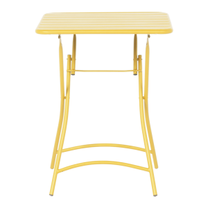 Сгъваема кетъринг маса OKENE - жълта