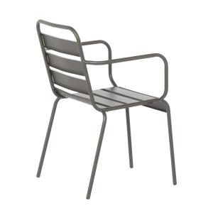 Метален градински стол INISA - капучино