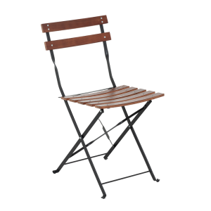 Сгъваем кетъринг стол GOMBE - орех